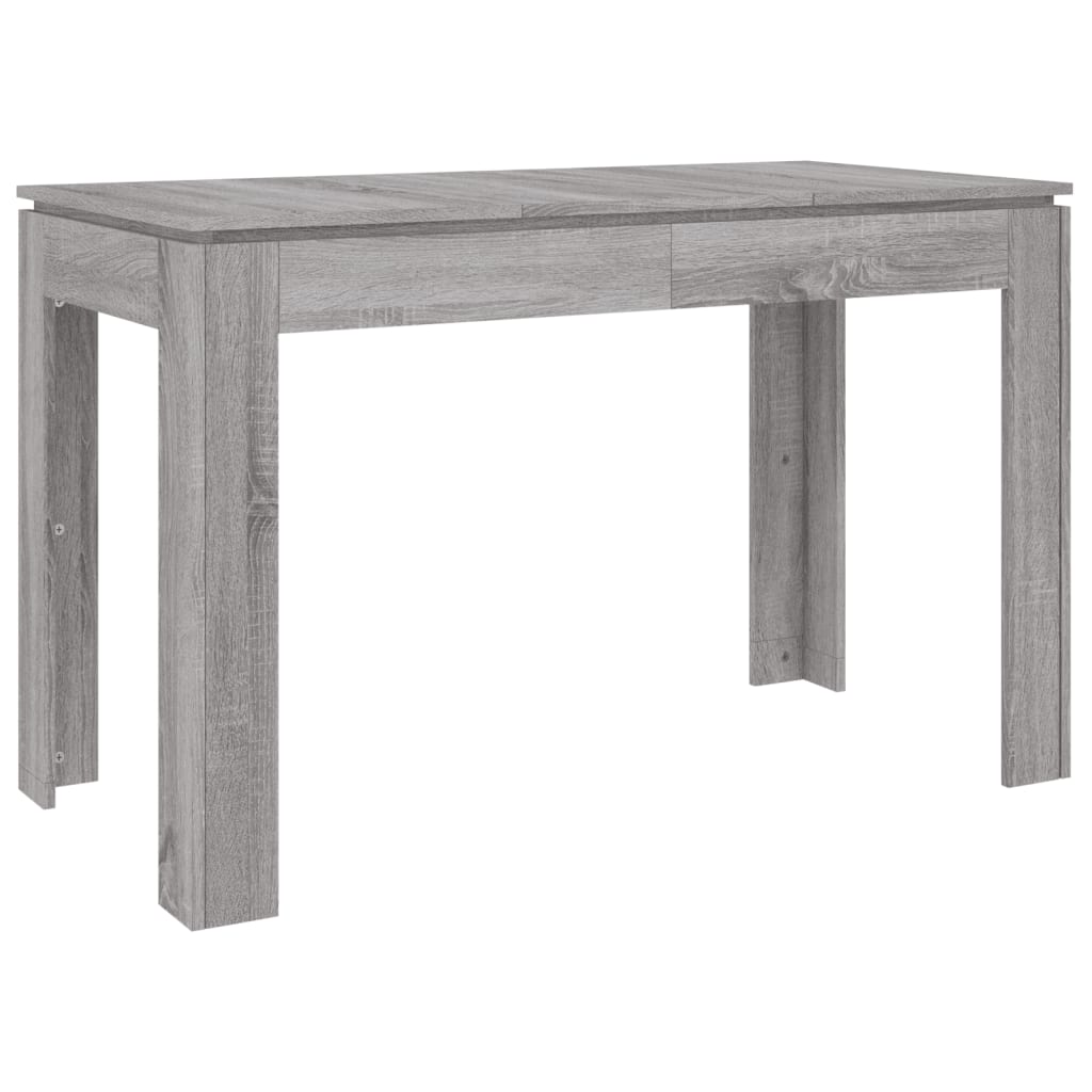 Tavolo da Pranzo Grigio Sonoma 120x60x76 cm Legno Multistrato cod mxl 13601