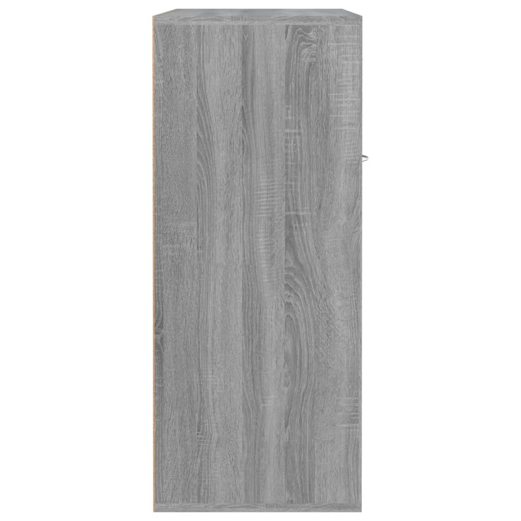 Scarpiera Grigio Sonoma 60x35x84 cm in Legno Multistrato cod mxl 43481