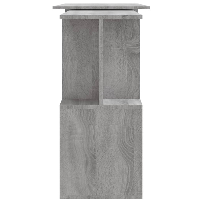 Scrivania Angolare Grigio Sonoma 200x50x76 cm Legno Multistrato cod mxl 73656