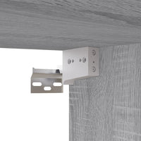 Mobile TV Grigio Sonoma 80x30x30 cm in Legno Multistrato 815505