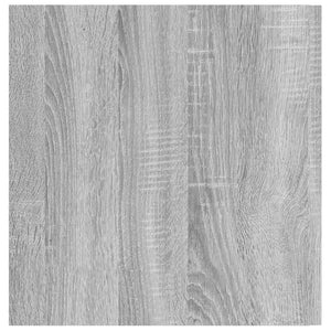 Armadietto da Parete Grigio Sonoma 80x39x40cm Legno Multistrato 815514