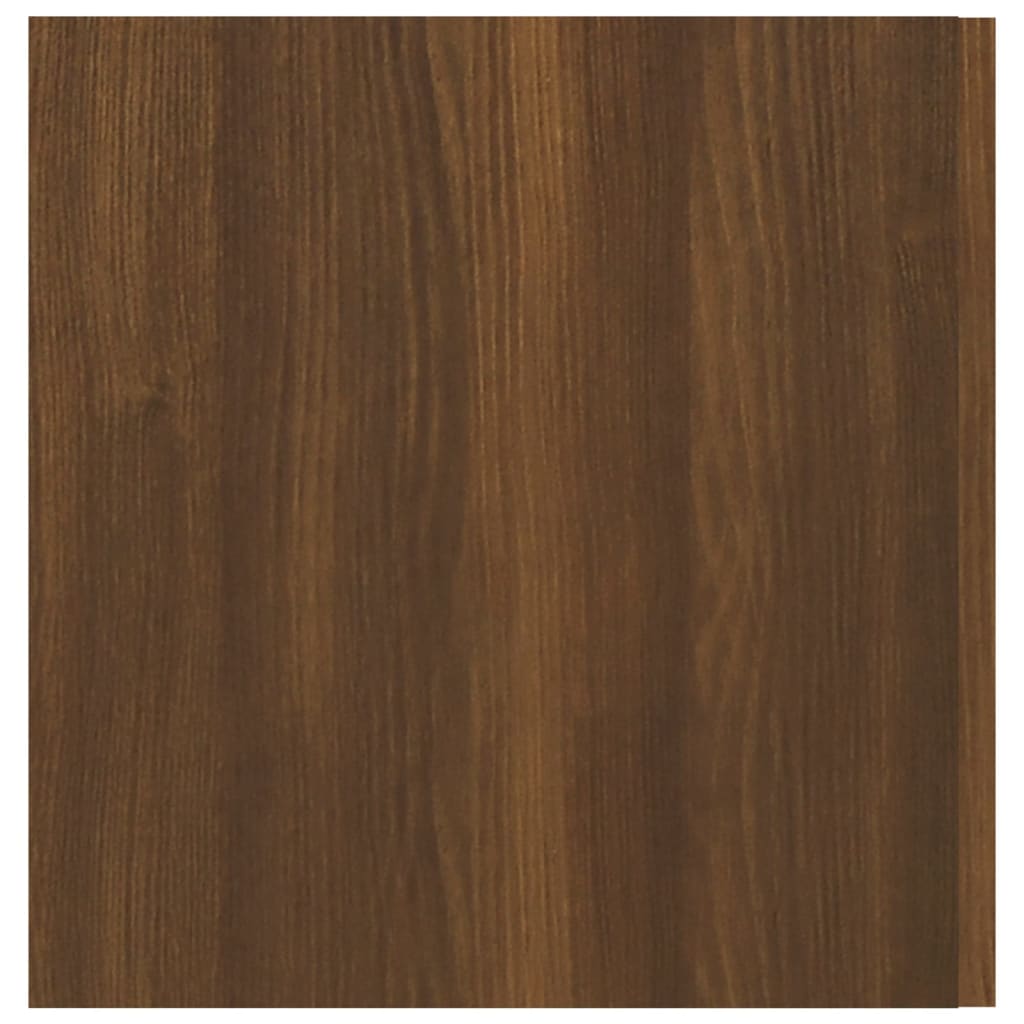 Armadietto a Parete Rovere Marrone 80x39x40cm Legno Multistrato cod mxl 42853