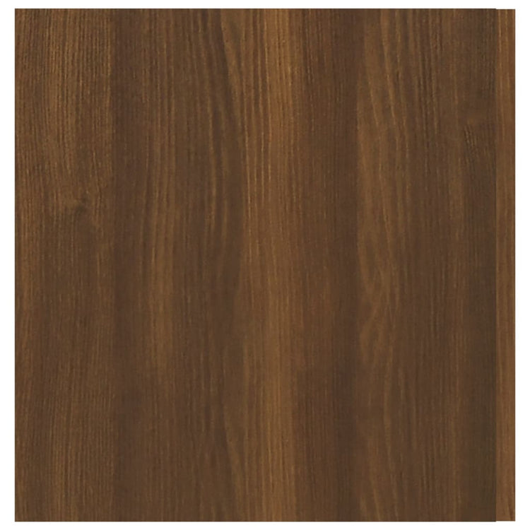 Armadietto a Parete Rovere Marrone 80x39x40cm Legno Multistrato cod mxl 42853