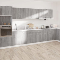 Mobile con Cassetto Grigio Sonoma 50x46x81,5 Legno Multistrato cod mxl 66112