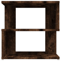 Tavolino da Salotto Rovere Fumo 40x40x40cm in Legno Multistrato cod mxl 24287