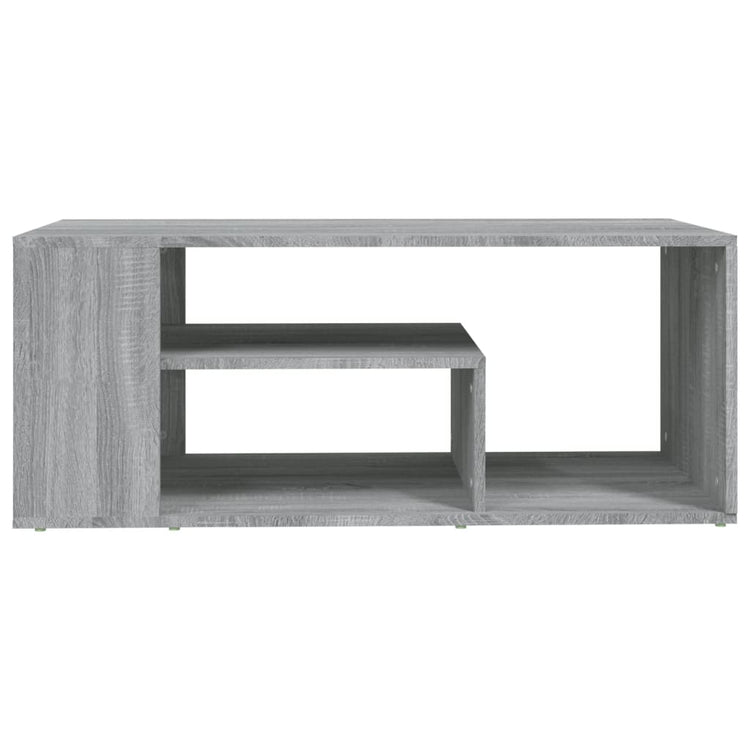 Tavolino da Salotto grigio sonoma 100x50x40cm Legno Multistrato cod mxl 18476