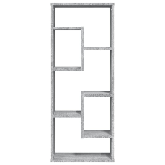 Mensola a Muro Grigio Sonoma 36x16x90 cm in Legno Multistrato 815847