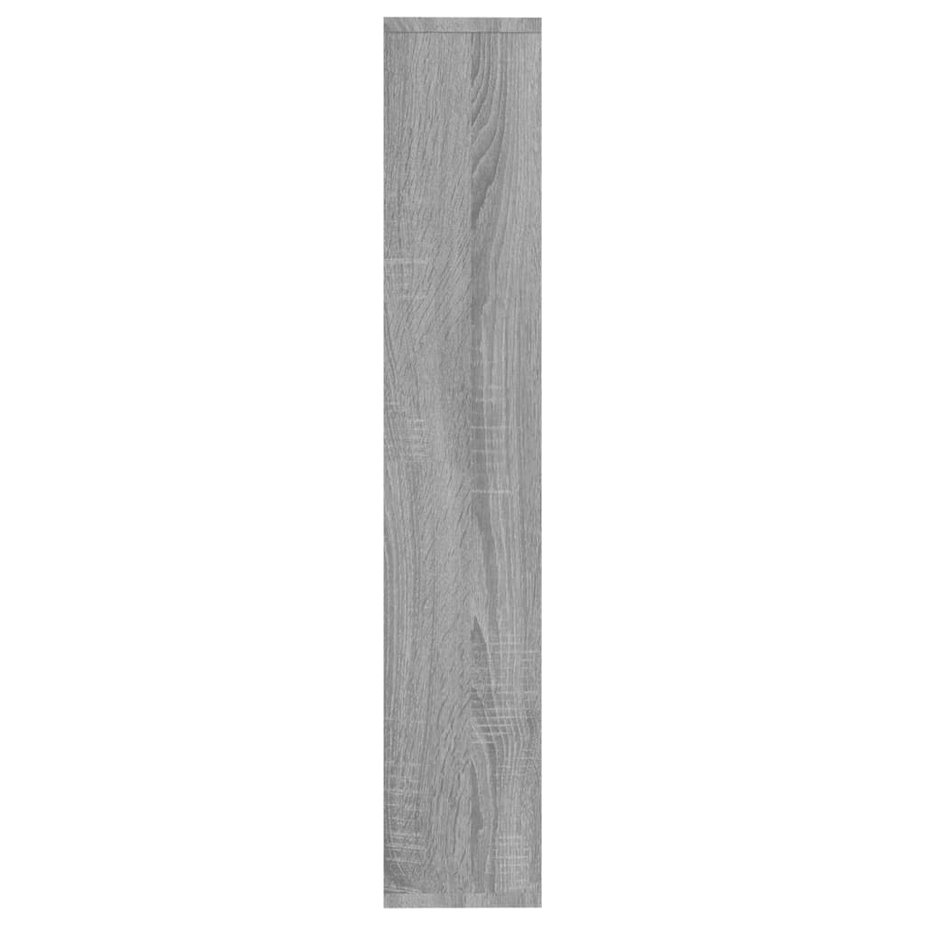 Mensola a Muro Grigio Sonoma 36x16x90 cm in Legno Multistrato 815847