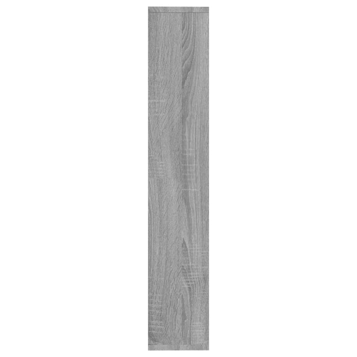 Mensola a Muro Grigio Sonoma 36x16x90 cm in Legno Multistrato 815847