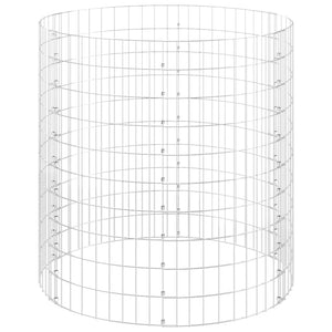 Palo Gabbione Circolare in Acciaio Zincato Ø100x100 cm cod mxl 20598