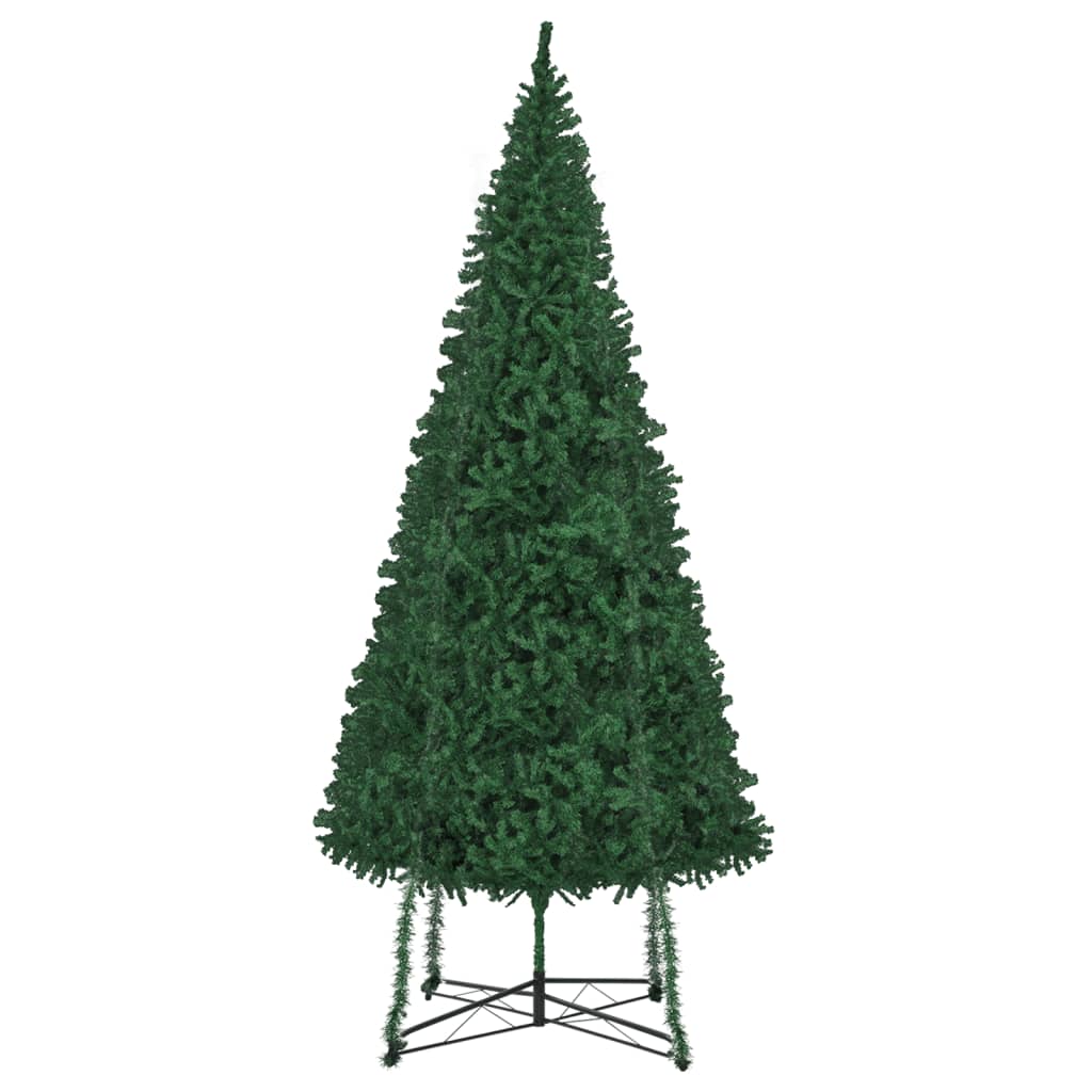 Albero di Natale Artificiale con Base 500 cm Verde 