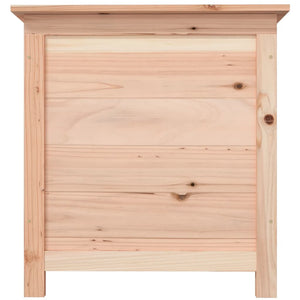 Scatola per Cuscini da Esterno 50x50x56cm Legno Massello Abete cod mxl 72762