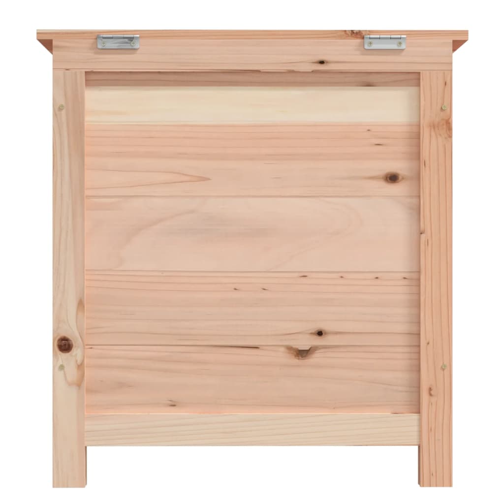 Scatola per Cuscini da Esterno 50x50x56cm Legno Massello Abete cod mxl 72762