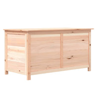 Scatola per Cuscini da Esterno 100x50x56cm Legno Massello Abete 152166