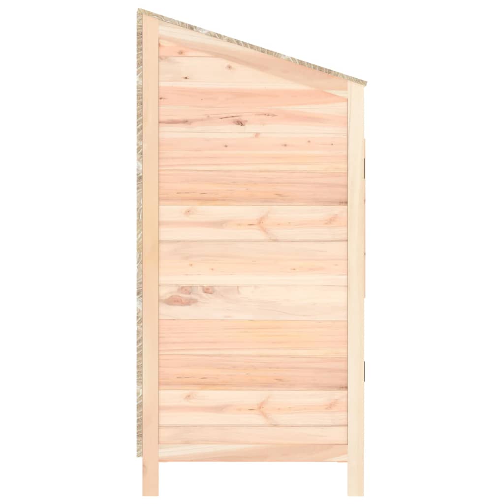 Capanno da Giardino 55x52x112 cm in Legno Massello di Abete cod mxl 65808