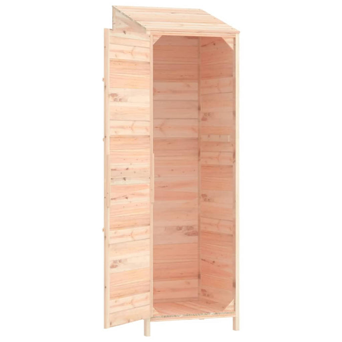 Capanno da Giardino 55x52x174,5 cm in Legno Massello di Abete 152186