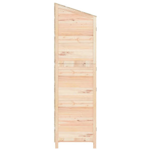 Capanno da Giardino 102x52x174,5 cm in Legno Massello di Abete cod mxl 46784