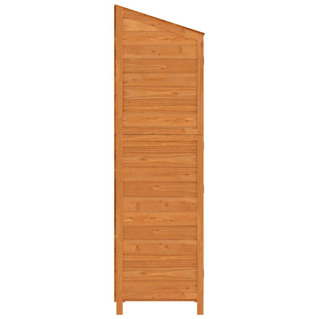 Capanno da Giardino Marrone 102x52x174,5cm Legno Massello Abete cod mxl 49941