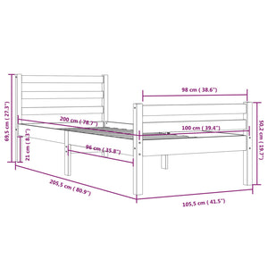 Giroletto in Legno Massello 100x200 cm cod mxl 56944