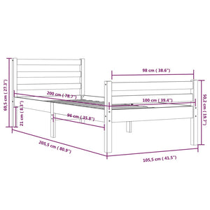 Giroletto Bianco in Legno Massello 100x200 cm cod mxl 57430