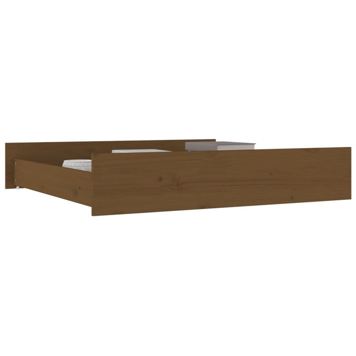 Cassetti per Letto 2 pz in Legno Massello di Pino Miele cod mxl 65884