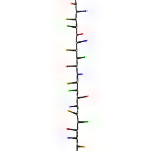 Stringa LED Compatta con 400 Luci LED Multicolore 13 m PVC