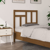 Testiera per Letto Miele 95,5x4x100cm in Legno Massello di Pino cod mxl 31872