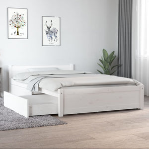 Giroletto con Cassetti Bianco 120x190 cm 4FT Small Double cod mxl 49693