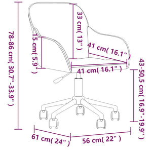 Sedie da Pranzo Girevoli 2 pz Rosa in Velluto 3103425