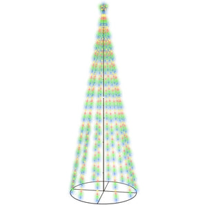 Albero di Natale a Cono Colorato 732 LED 160x500 cm