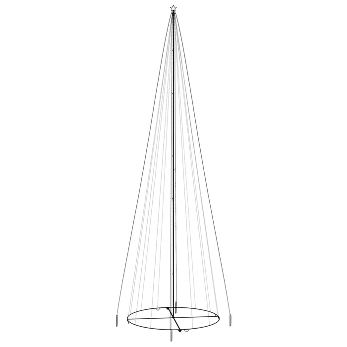 Albero di Natale a Cono Blu 1134 LED 230x800 cm