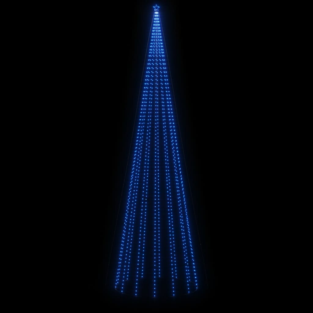 Albero di Natale a Cono Blu 1134 LED 230x800 cm