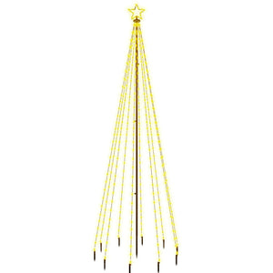 Albero di Natale con Puntale Bianco Caldo 310 LED 300 cm cod mxl 17153