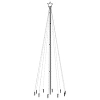 Albero di Natale con Puntale Bianco Caldo 310 LED 300 cm 343554