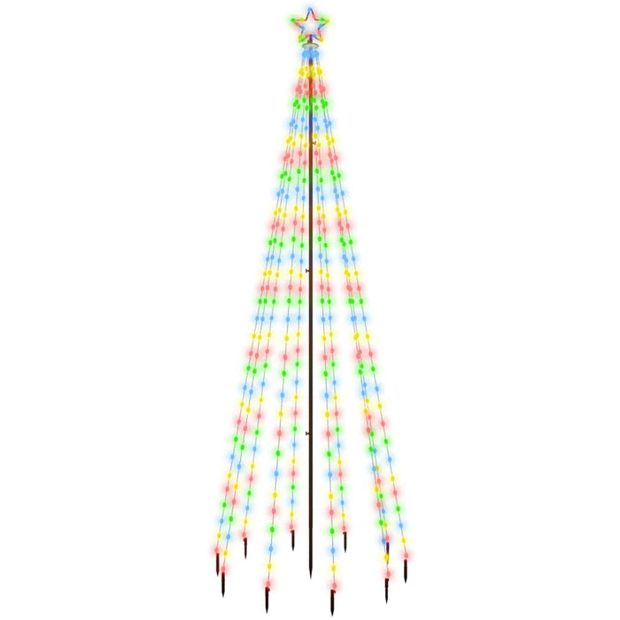 Albero di Natale con Puntale Colorato 310 LED 300 cm cod mxl 19811