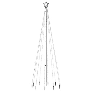 Albero di Natale con Puntale Colorato 310 LED 300 cm 343556