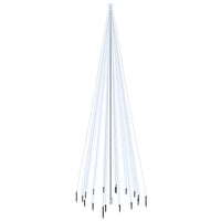 Albero di Natale con Puntale Bianco Freddo 1134 LED 800 cm