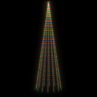 Albero di Natale con Puntale Colorato 1134 LED 800 cm