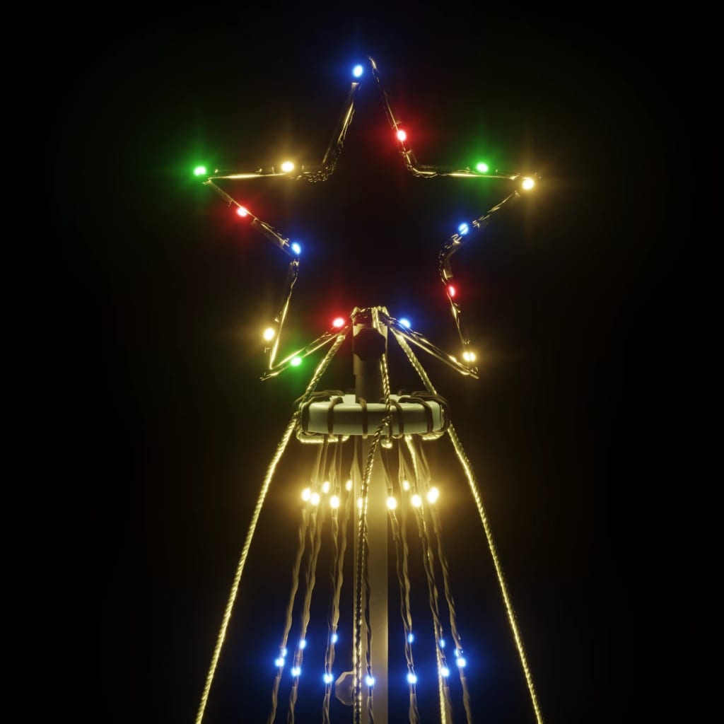 Albero di Natale con Puntale Colorato 1134 LED 800 cm