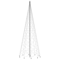 Albero di Natale con Puntale Bianco Caldo 3000 LED 800 cm