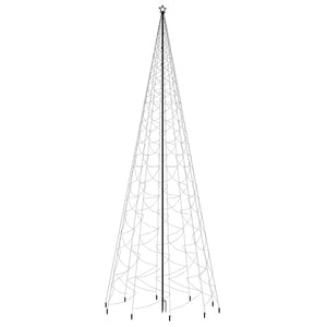 Albero di Natale con Puntale Bianco Caldo 3000 LED 800 cm