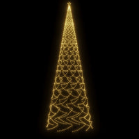 Albero di Natale con Puntale Bianco Caldo 3000 LED 800 cm