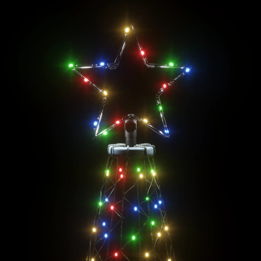 Albero di Natale con Puntale Colorato 3000 LED 800 cm