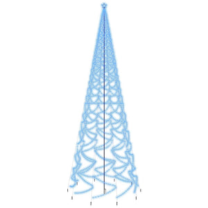 Albero di Natale con Puntale Blu 3000 LED 800 cm