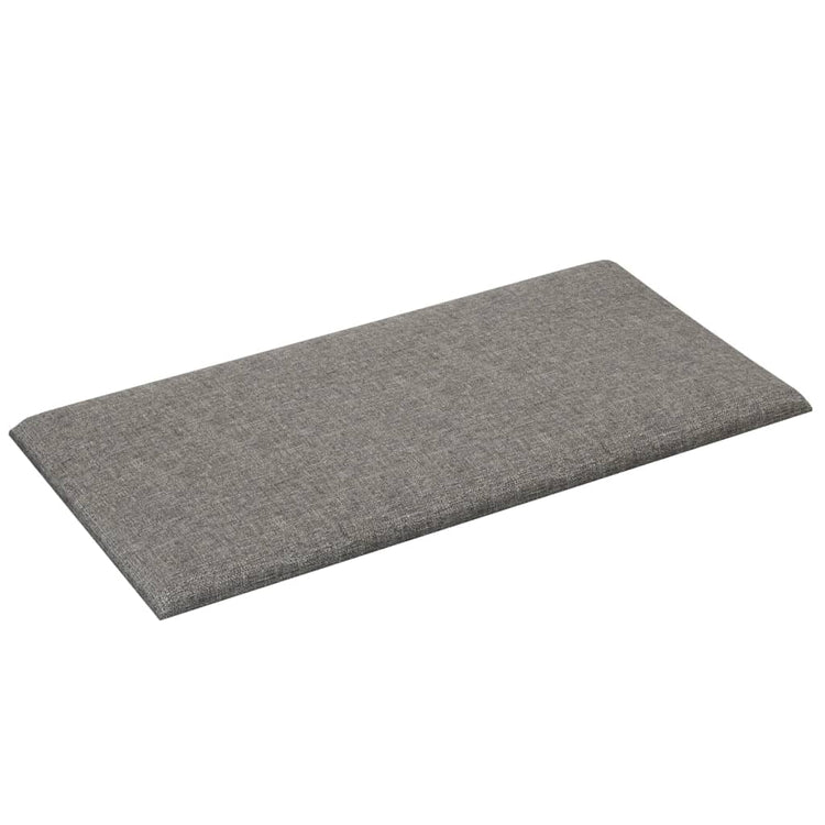 Pannelli Murali 12 pz Grigio Chiaro 30x15 cm Tessuto 0,54 m² cod mxl 18916