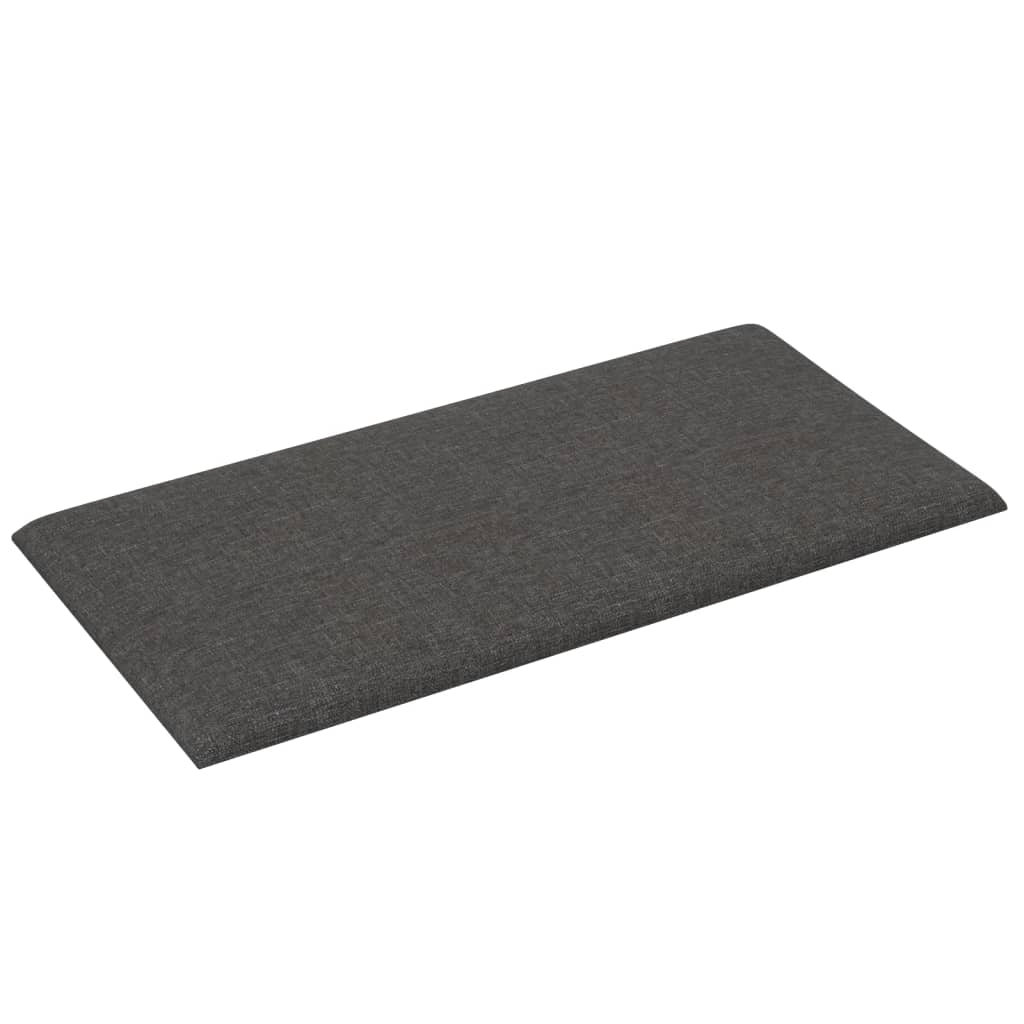 Pannelli Murali 12 pz Grigio Scuro 30x15 cm Tessuto 0,54 m² cod mxl 12992