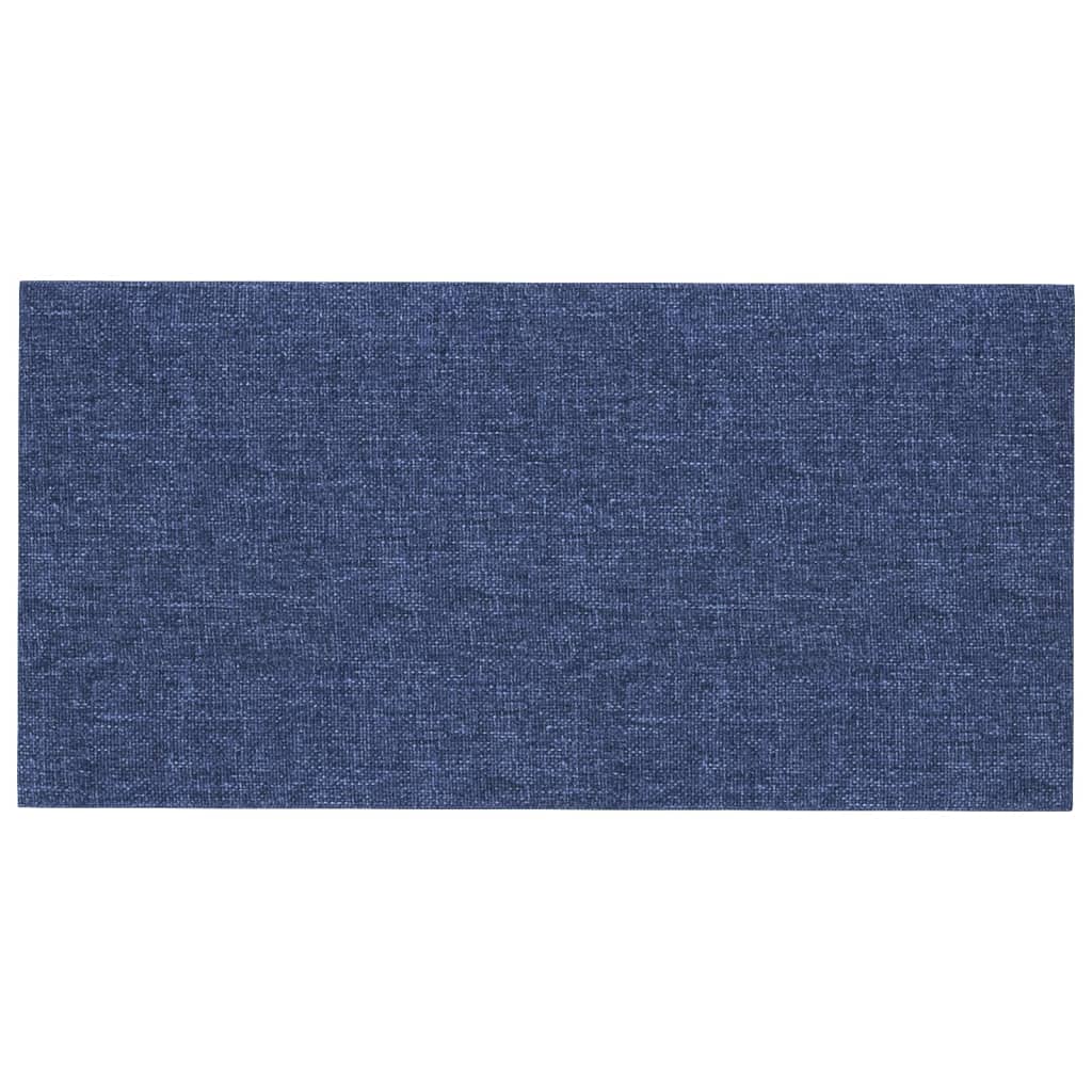 Pannelli Murali 12 pz Blu 30x15 cm Tessuto 0,54 m² cod mxl 18939