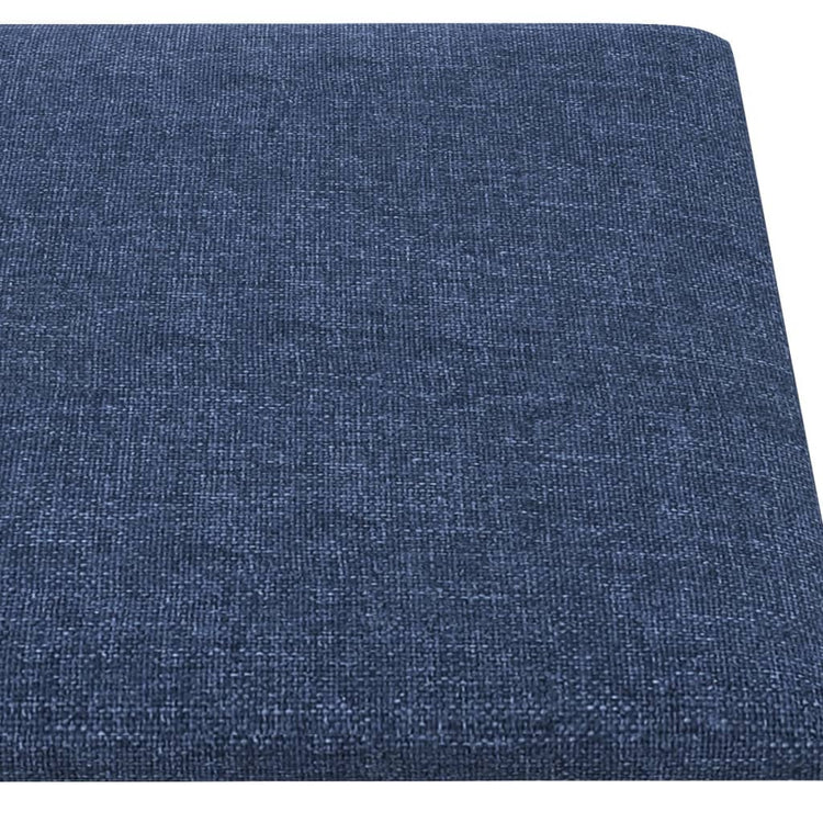 Pannelli Murali 12 pz Blu 30x15 cm Tessuto 0,54 m² cod mxl 18939