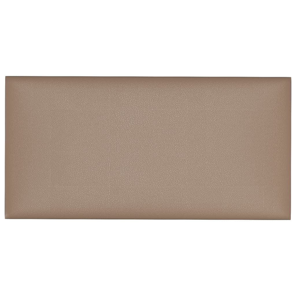 Pannelli Murali 12 pz Cappuccino 30x15 cm in Similpelle 0,54 m² 343775