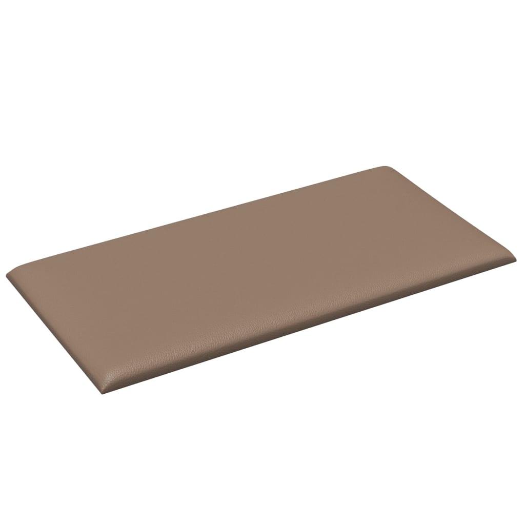 Pannelli Murali 12 pz Cappuccino 30x15 cm in Similpelle 0,54 m² 343775